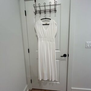 IMPERFECT White Maxi Dress